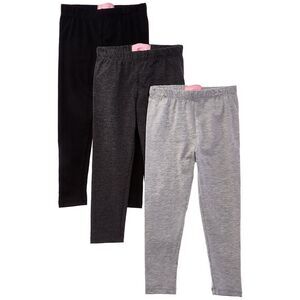 Freestyle Girls  Monochromatic 3Pk Legging, Grey
